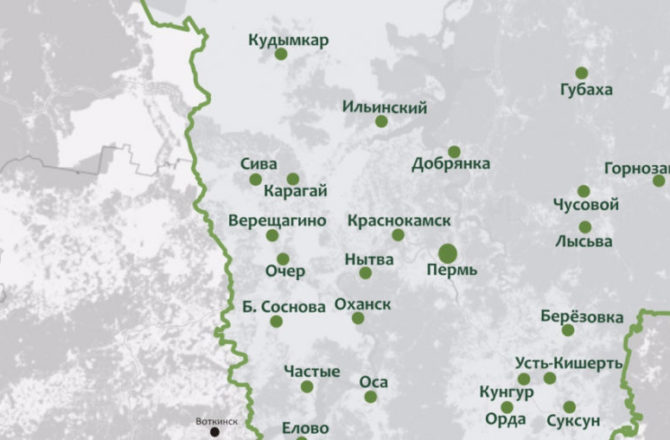 В Пермском крае новые случаи заражения COVID-19 выявлены в 21 территории
